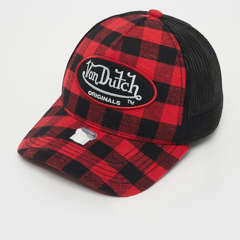 (image for) Billiger Kaufen Von Dutch Originals -Trucker Cap, check red/black F0817666-01429